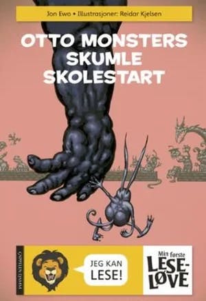 Omslag: "Otto Monsters skumle skolestart" av Jon Ewo