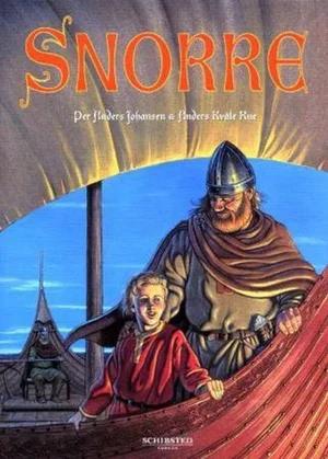 Omslag: "Snorre : fortellinger fra Snorres kongesagaer" av Snorre Sturlason